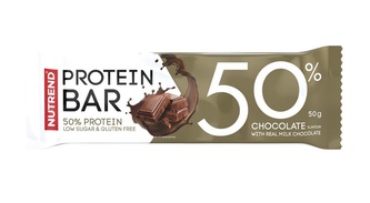 tyčinka Nutrend PROTEIN BAR 50% čokoláda 50g