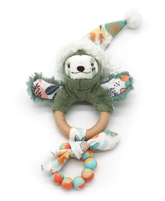 Silikónové hryzátko Leňochod