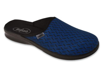 548M046 39 - pánské pantofle Befado LEON ZŠ, modré 548M046_47