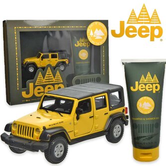 Jeep The Spirit Of Adventure sprchový gel 200 ml + model auta