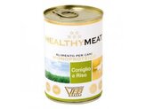 HEALTHY MEAT Dog králík & rýže 400g/24kart.