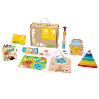 36+ mesiacov Edukačný box Škôlkár 6 ks