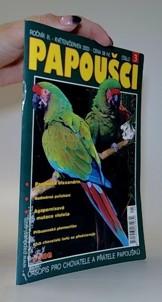 Papoušci, ročník III. č.3. 2003