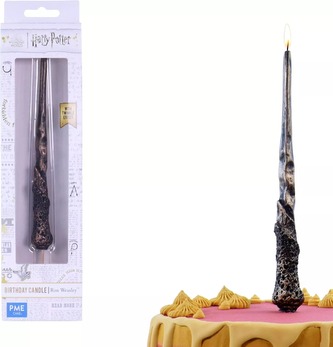 PME Cake Svíčka na dort hůlka - Ron Weasley, Harry Potter