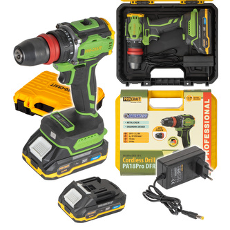 Aku šroubovák Procraft PA18Pro DFR | PA18ProDFR