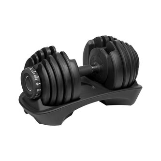 Automatická nastavitelná litinová činka 24 kg REBEL ACTIVE RBA-2303 Automatická nastavitelná litinová činka 24 kg REBEL ACTIVE RBA-2303