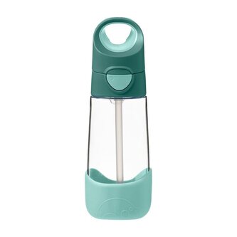 Lahev na pití s brčkem 450 ml - emerald forest Lahev na pití s brčkem 450 ml - emerald forest