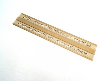 KOH-I-NOOR Školní písmenková šablona 0,7cm