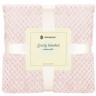 Deka 150x200 cm Springos Vespa růžová