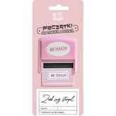 Pieczątka z napisem NIE TERAZ!!!