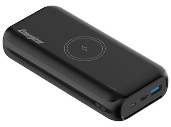Energizer powerbanka QE20009PQ   20000mAh,, Power Delivery, bezdrátové nabíjení, černá