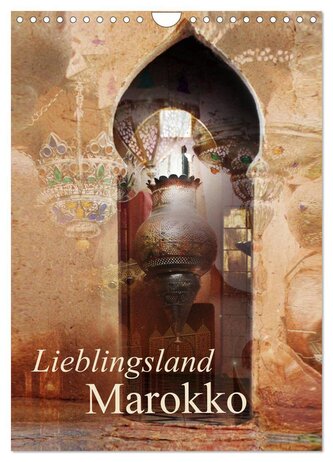 Lieblingsland Marokko (Wandkalender 2025 DIN A4 hoch), CALVENDO Monatskalender
