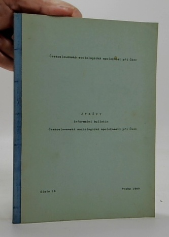 Zprávy informační bulletin Československé sociologické společnos