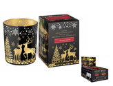 Svíčka ve skle  WARM EVENING/MULLED WINE vonná 200g