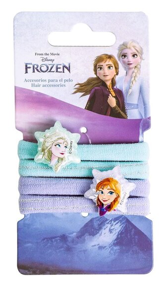 SADA 4 KS GUMIČKY DO VLASŮ FROZEN