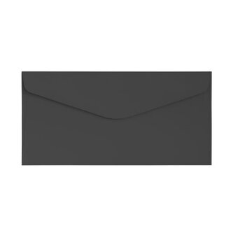 Ozdobné obálky hladké - DL, 120 g, černé, 10 ks Ozdobné obálky hladké - DL, 120 g, černé, 10 ks
