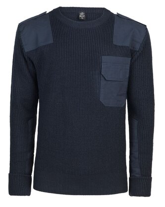 Svetr Brandit BW Pullover - navy, L
