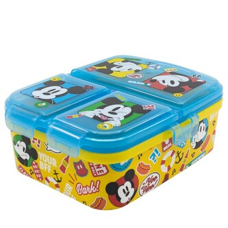 Svačinový box Svačinový box Mickey Mouse - Fun-Tastic, 6,7x 14,8 x 18,1 cm