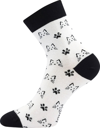 Lonka® ponožky Devive kočky 35-38 (23-25) 3 páry