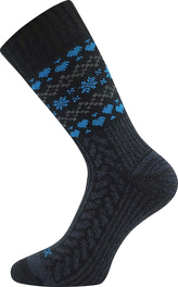 VoXX® ponožky Veltra černá-petrolejová 39-42 (26-28) 1 pár