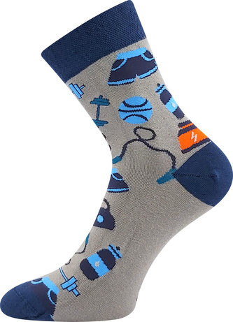 Lonka® ponožky Devive gym 39-42 (26-28) 3 páry