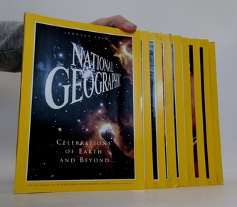 National Geographic 2000 (nekompletní ročník - chybí březen, čer