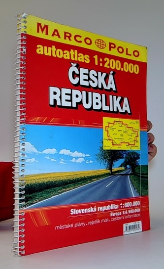 Autoatlas 1:200.000 Česká republika