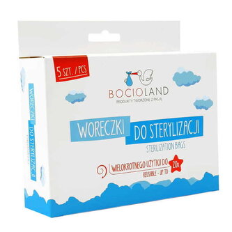 1622 WORECZKI DO STERYLIZACJI  5SZT BL162