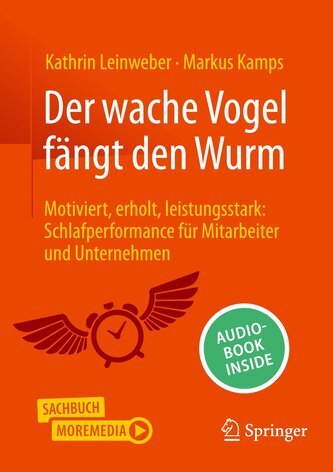 Der wache Vogel fängt den Wurm