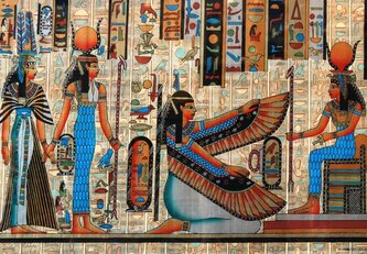 GRAFIKA Puzzle Papyrus a hieroglyfy 1000 dílků