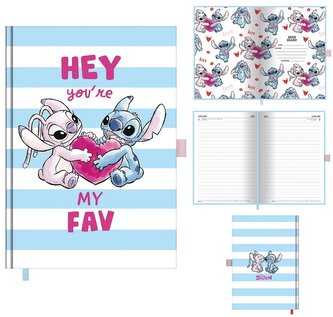 Denní diář 2025 Disney: Lilo & Stitch (13 x 19 cm)