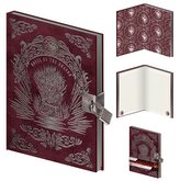 Poznámkový A5 blok se zámkem Game Of Thrones|Hra o trůny|House Of Dragon|Rod draka: Železný trůn (14,8 x 21 cm)