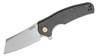 CJRB J1904-CF Crag Carbon Fiber vreckový nôž 8,7 cm, šedá, uhlíkové vlákno