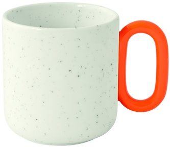 Porcelánový hrnek Creative Coloured White Orange