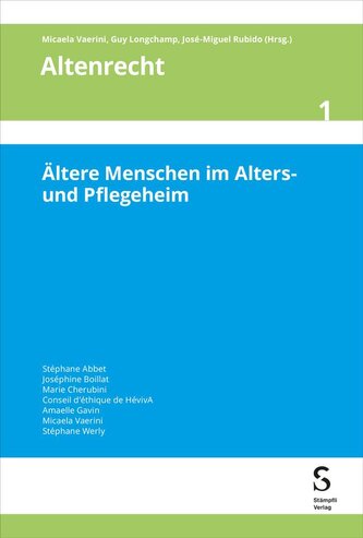 Ältere Menschen im Alters- und Pflegeheim