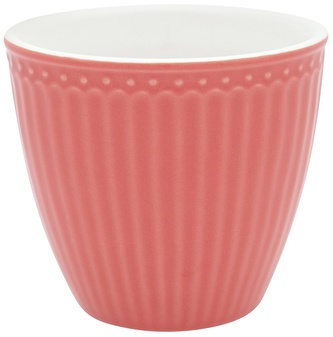 Porcelánový hrnek na latté Alice Coral