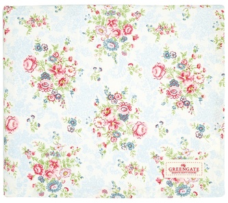 Bavlněný ubrus Ailis White 150x150