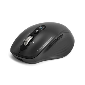 PORT CONNECT Business & Office COLLECTION, bezdrát.dobíjecí myš,Bluetooth,FreeWheel,3200 DPI,černá