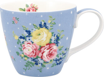 Porcelánový hrnek Laura Dusty Blue