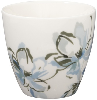Porcelánový hrnek na latté Evia White