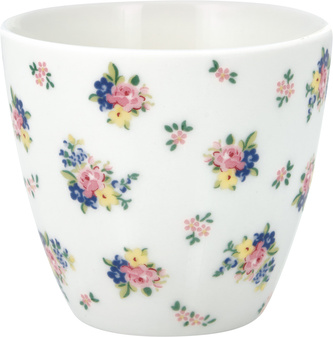 Porcelánový hrnek na latté Augusta White
