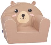 Dětské křesílko, pohovka Teddy - hnědé