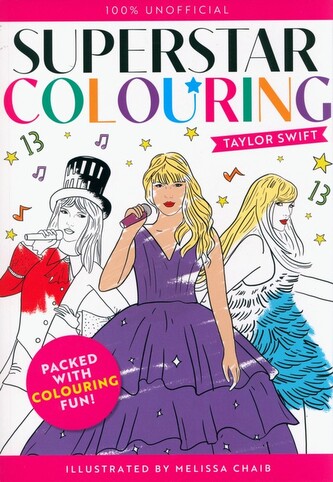 Superstar Colouring: Taylor Swift