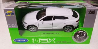 Welly Lamborghini Urus 1:34 bílá