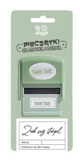 Pieczątka dla dzieci z napisem Świetnie