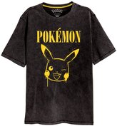 Pánské tričko Pokémon: Pikachu (2XL) černá bavlna
