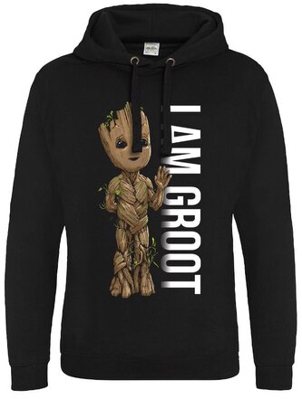 Pánská mikina Marvel|Guardians Of The Galaxy|Strážci galaxie: I Am Groot Profile (M) černá bavlna