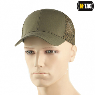 Kšiltovka M-Tac Mesh Flex Ripstop Baseball - ranger green, S/M
