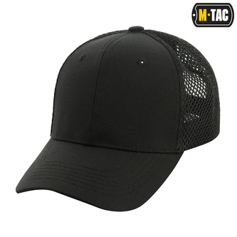 Kšiltovka M-Tac Mesh Flex Ripstop Baseball - černá, S/M