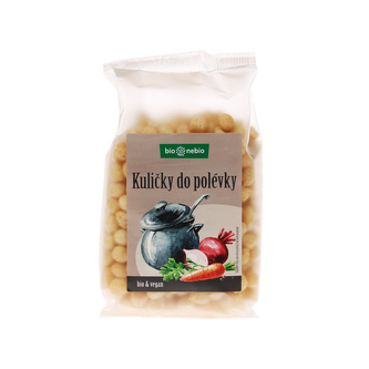 Kuličky do polévky 130 g BIO   BIO NEBIO